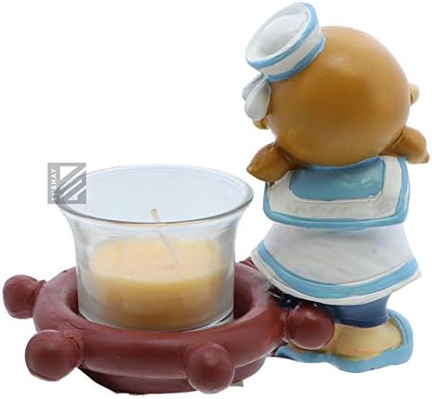 LiShay Sailor Kids Votive Candle Holder - Girl