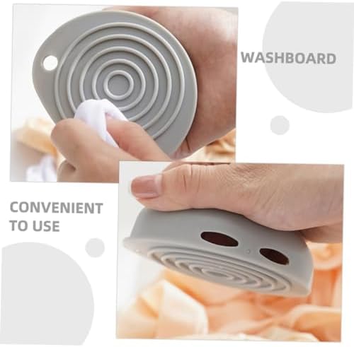 MAGICLULU Portable Soap Holder with Washboard Backing