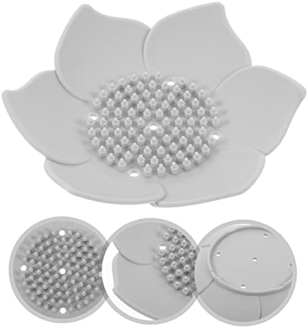 2Pcs Flower Shaped Soap Holder for Bathroom Kitchen 1