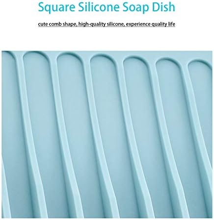 2 Pieces Automatic Drain Soap Dish Waterproof and Drop-Proof 1