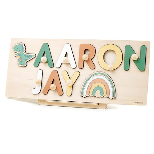 Personalized Wooden Puzzle with Name and Message
