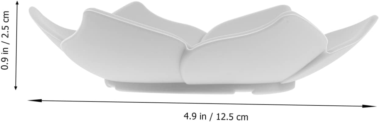 2Pcs Flower Shaped Soap Holder for Bathroom Kitchen 1