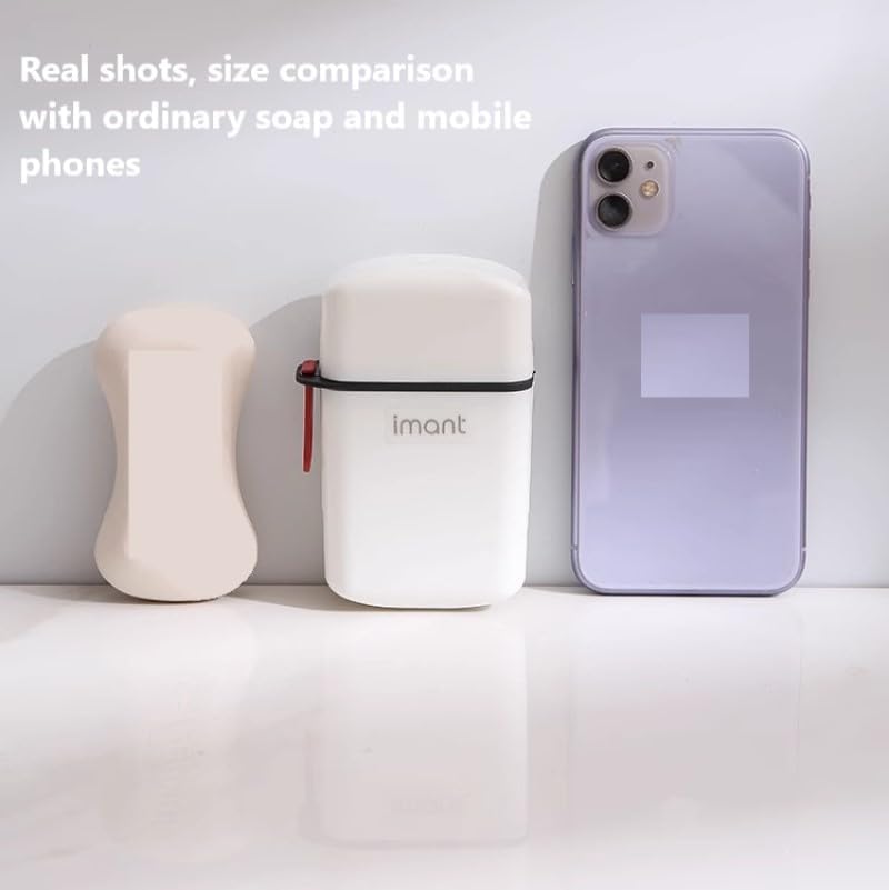 Travel Soap Box Holder with Leakproof Cover 1