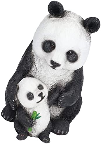 Cute Synthetic Resin Panda Garden Statue Decor