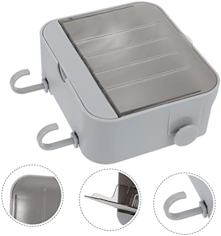 Zerodeko 2 Hooks Wall-Mounted Soap Dish 1