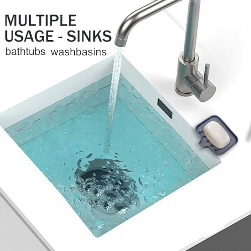 Silicone Self Draining Soap Dish with Non-Slip Base