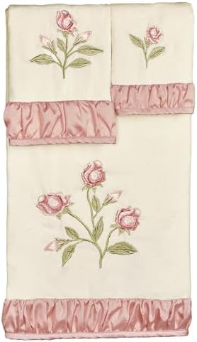 Touch of Class Blush Rose Bath Towel Set