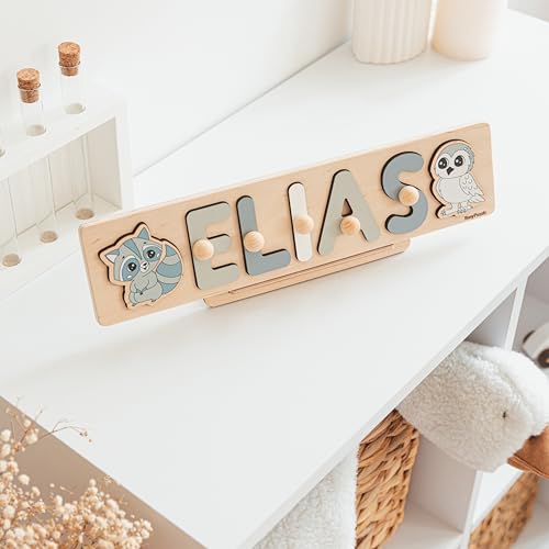 Personalized Wooden Puzzle with Name and Message