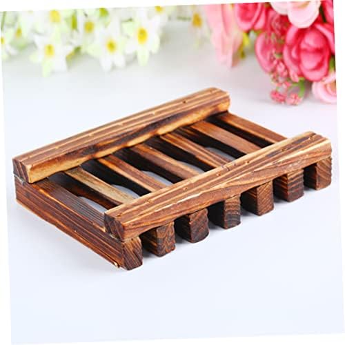 Stylish Wooden Soap Holder for Bathroom and Kitchen