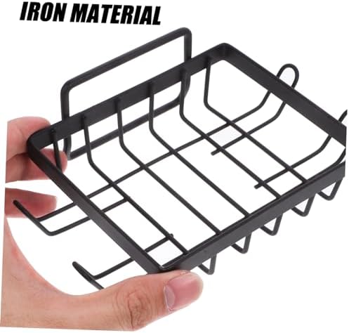 Yardenfun Wall Mounted Soap Holder Sturdy Drainage Design for Bathroom Kitchen