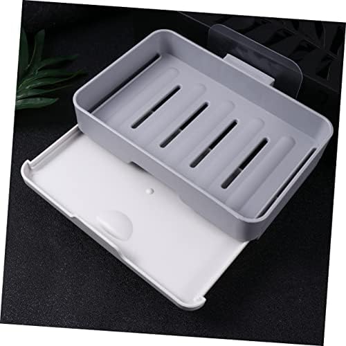 Hoement Wall-Mounted Soap Dish for Bathroom Kitchen