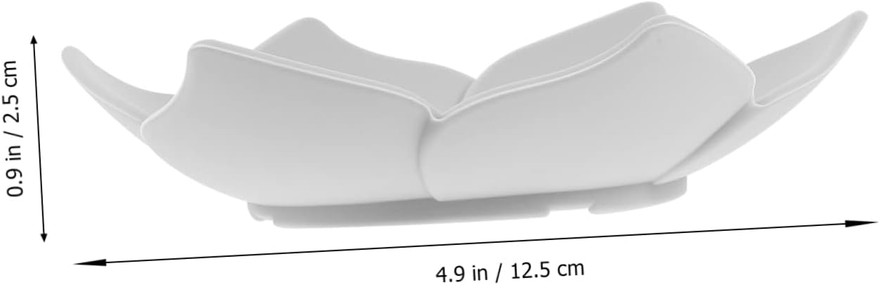 2Pcs Flower Shape Soap Dish Holder for Bathroom Kitchen Sink