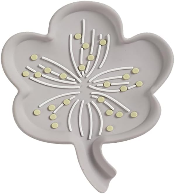 Soft Silicone Flower Soap Holder for Bathroom