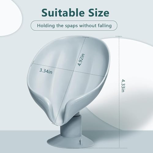 Leaf Shape Soap Saver - Self Draining Soap Dish