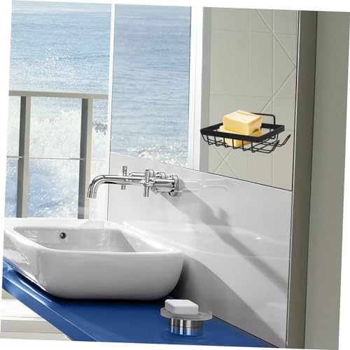 BUGUUYO Wall-Mounted Bar Soap Holder with Drainage