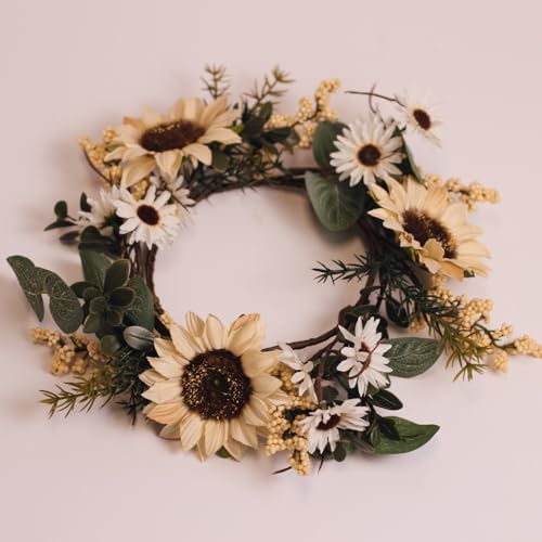 A Cheerful Giver Wreath Candle Ring for Centerpieces