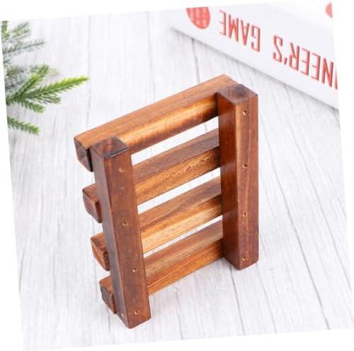 PAMINGONO Creative Retro Wooden Soap Holder