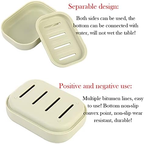 AKOAK 1 Pack Self-Draining Soap Holder