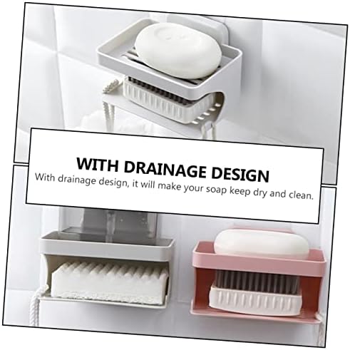 ABOOFAN Double Layer Soap Holder for Kitchen and Bathroom