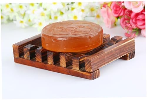 FONDOTIN Natural Carbonized Bamboo Soap Holder 1