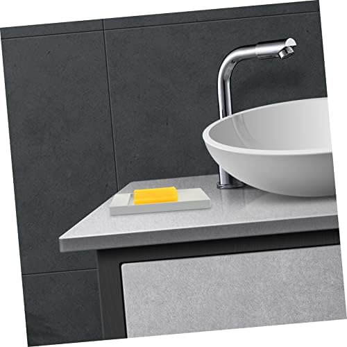 Luxshiny 2 Pack Suction Cup Soap Dish - Gray
