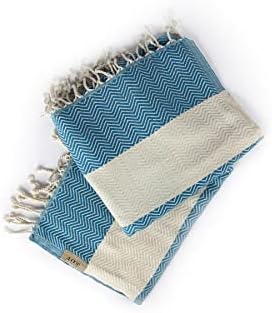 Loop Linen Cotton Beach Towel - 100 Turkish Cotton Soft Stylish