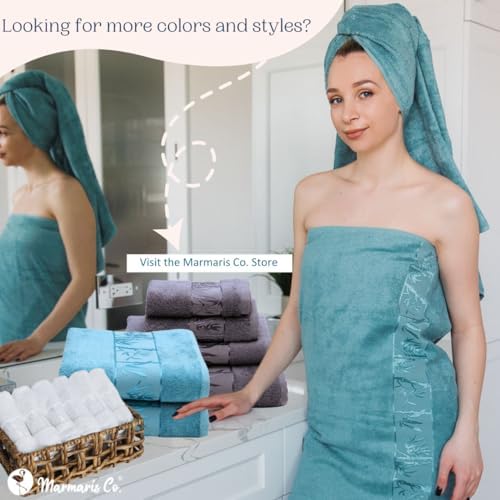 Set of 2 Luxury Super Soft Bath Towels 1
