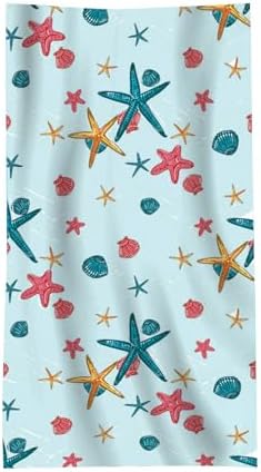 2-Pack Microfiber Beach Towels Lightweight Quick Drying 1