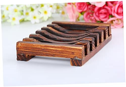 FONDOTIN Natural Carbonized Bamboo Soap Holder 1