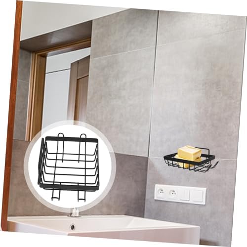 BUGUUYO Wall-Mounted Bar Soap Holder with Drainage