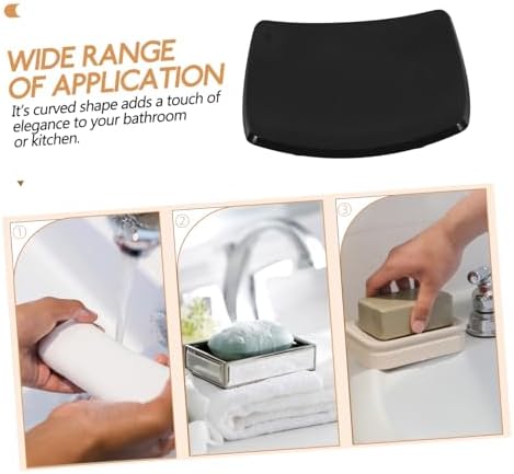 Luxshiny Reusable Bar Soap Holder Elegant Bathroom Drainage Tray