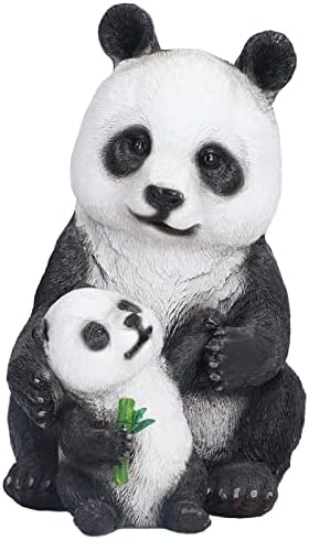 Cute Synthetic Resin Panda Garden Statue Decor