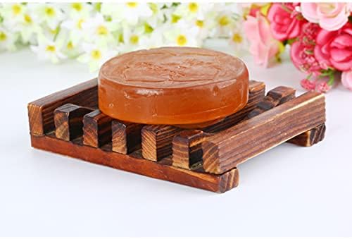 ETHZZLE Carbonized Soap Dish Holder for Kitchen Bathroom