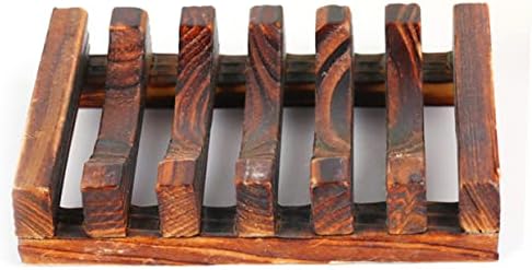 Stylish Wooden Soap Holder for Bathroom and Kitchen