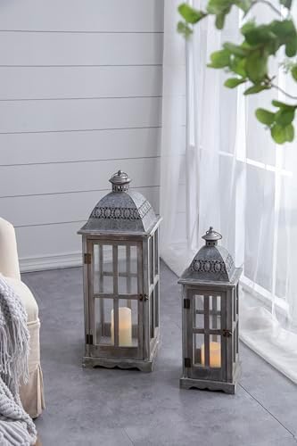 Strawberry Fairy Decorative Candle Lantern Set of Two