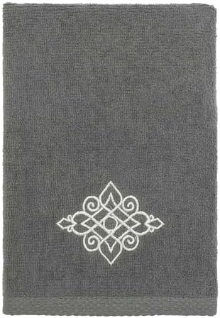 Avanti Linens Fingertip Towel - Soft Absorbent Cotton Nickel 18x11