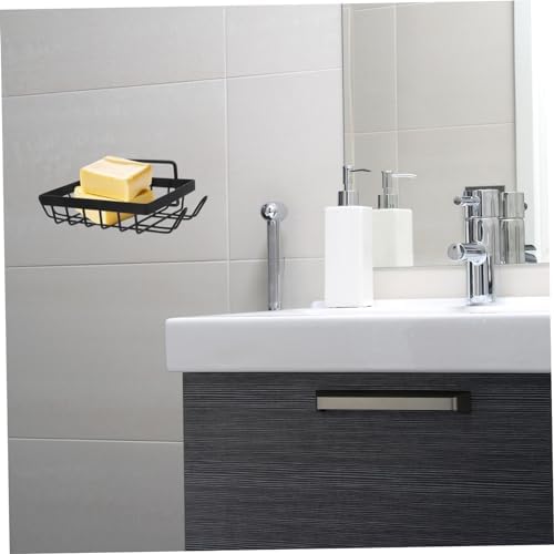 BUGUUYO Wall-Mounted Bar Soap Holder with Drainage