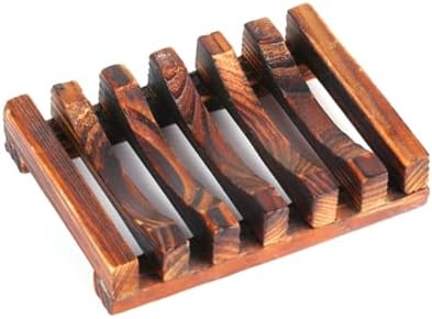 Stylish Wooden Soap Holder for Bathroom and Kitchen