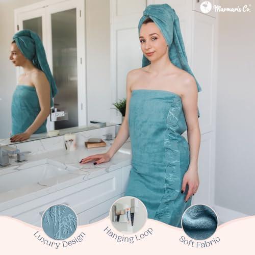 Set of 2 Luxury Super Soft Bath Towels 1