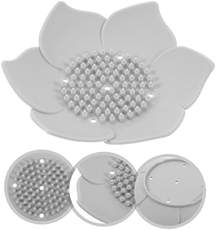 Healifty Flower Shaped Soap Holder 2Pcs