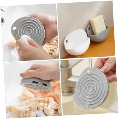 Bathroom Soap Holder Portable Plastic Drainage Dish for Travel