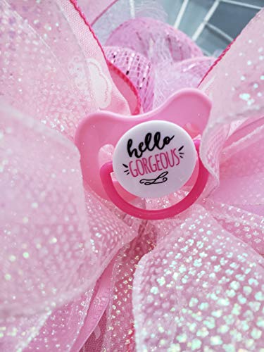 Welcome Baby Girl Wreath for Home Dcor