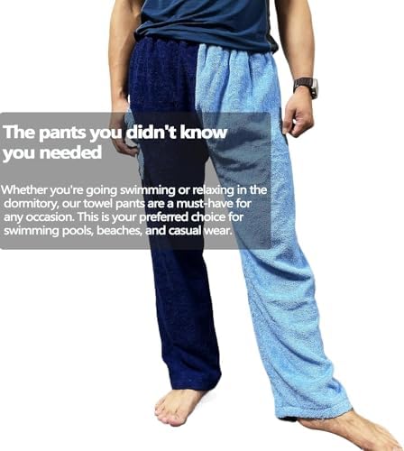 Fawyn Cotton Terry Towel Pants for Swimmers 1