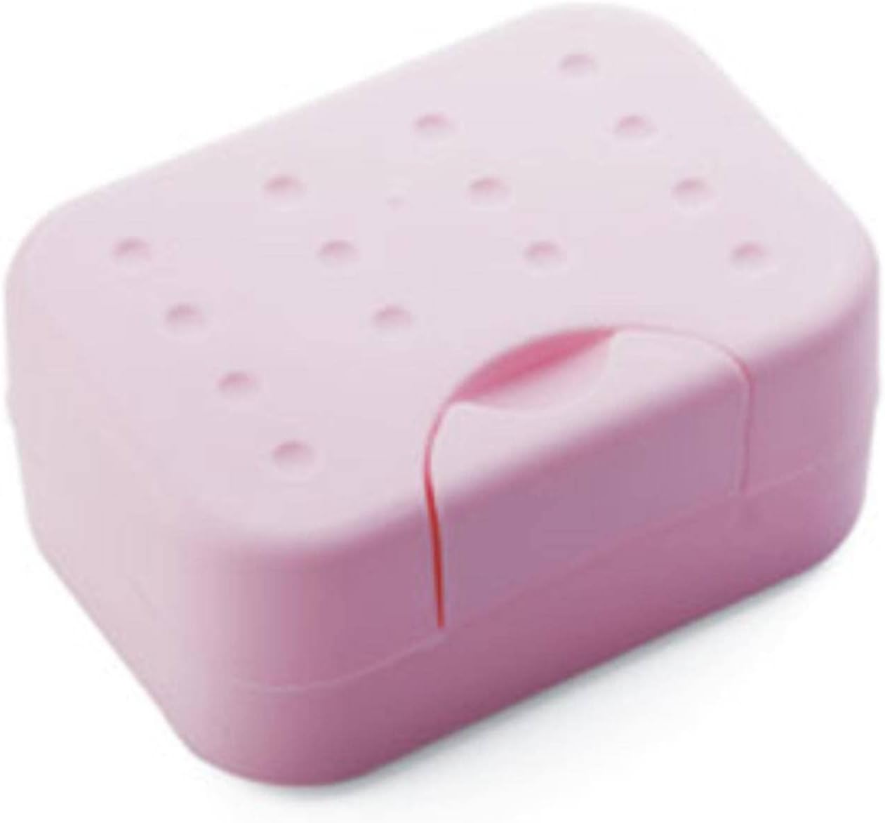 KBREE Soap Dish Set with Travel Storage Box