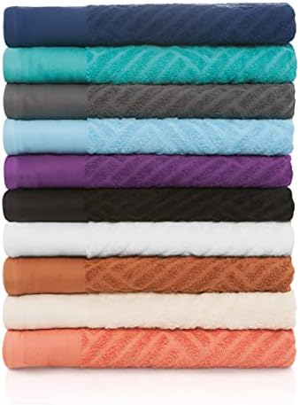 Superior Basketweave Egyptian Cotton 3-Piece Towel Set