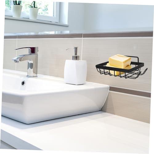 LIFKOME Wall Mounted Soap Dish with Drainage