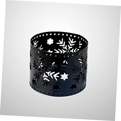 Iron Snowflake Candle Holder Christmas Decor
