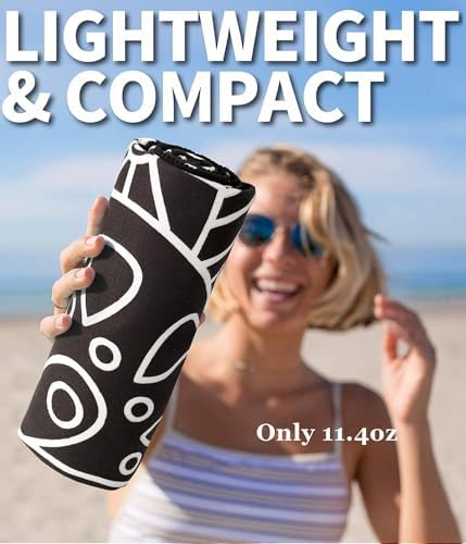 Margelife Sand Proof Microfiber Beach Towel for Adults