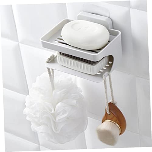 FOYTOKI Double Layer Soap Holder for Bathroom and Kitchen