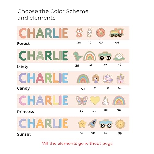 Personalized Wooden Name Puzzle with Rainbow Colors